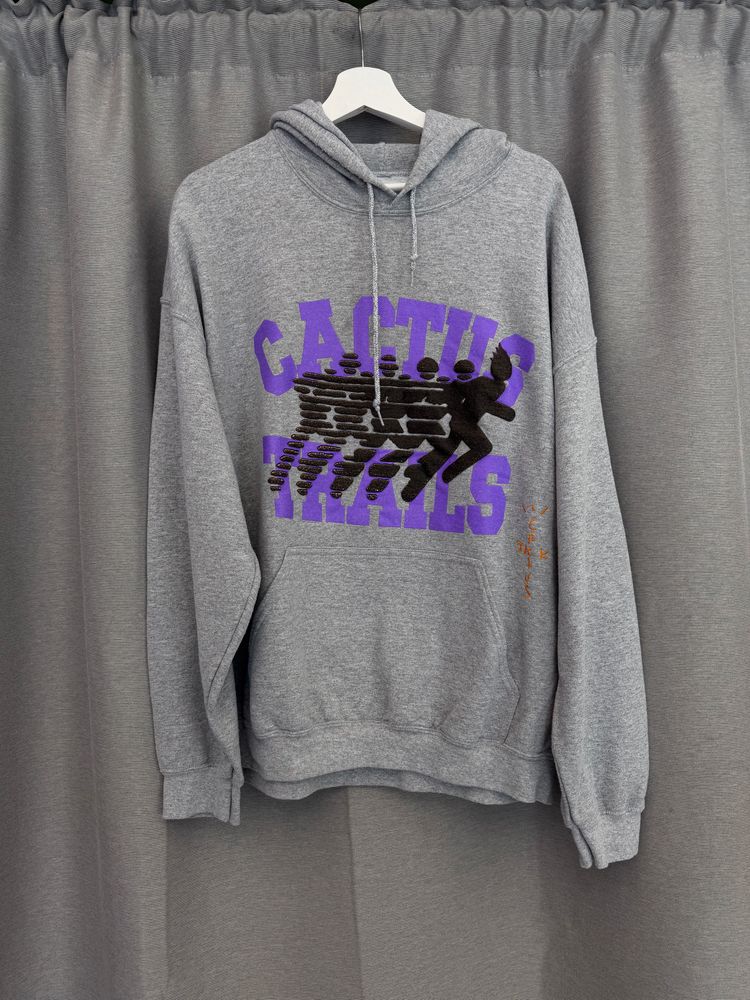 Travis Scott Cactus Jack Trails Hoodie Grey
