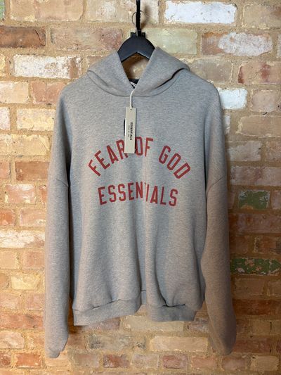 Fear Of God Essentials BNWT grey Hoodie #1