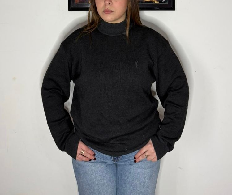 Black Turtleneck Sweater YVES SAINT LAURENT
