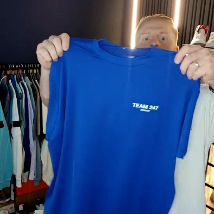Represent Represent 247 T Shirt M Royal blue Brand new product image