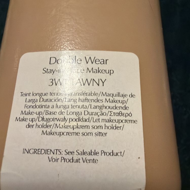Estée Lauder Double Wear Foundation 3W1 Tawny 200ml Original Formula BN obraz 2