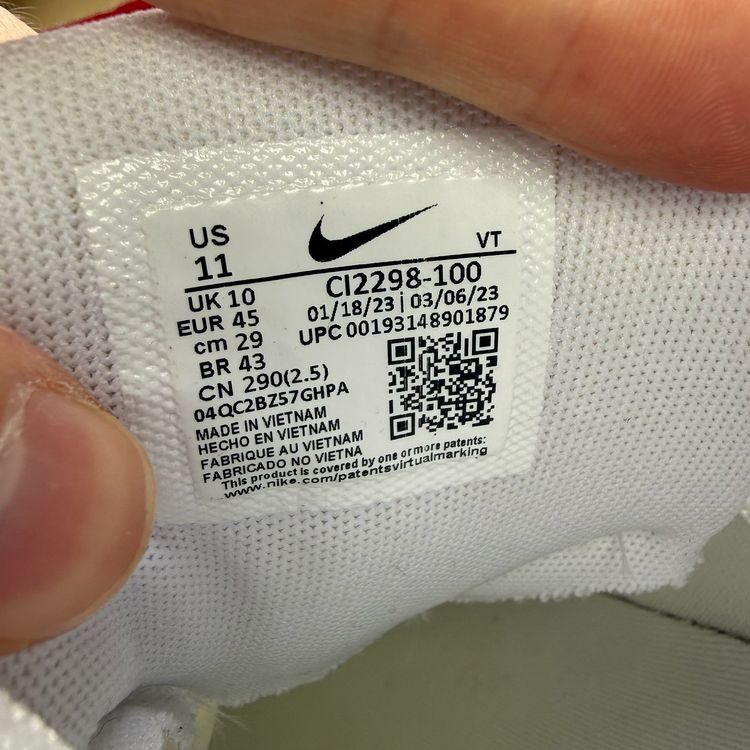 Immagine di Nike Air Max 95 Size UK 10 Ultra White Spruce Grey Men's Trainers CI2298-100 5