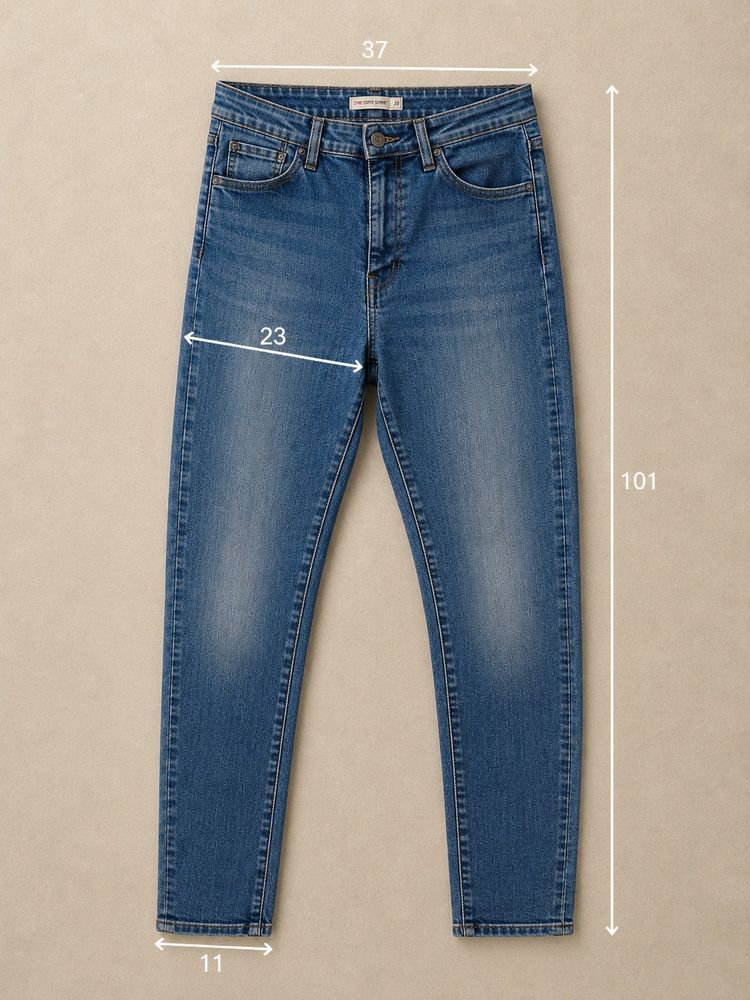 Immagine di Levi'S Premium Blue Denim Jeans 3