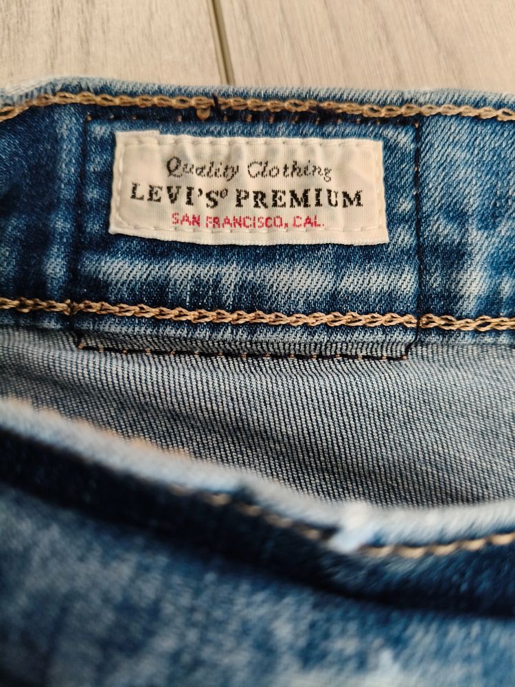 Immagine di Levi'S Premium Blue Denim Jeans 7