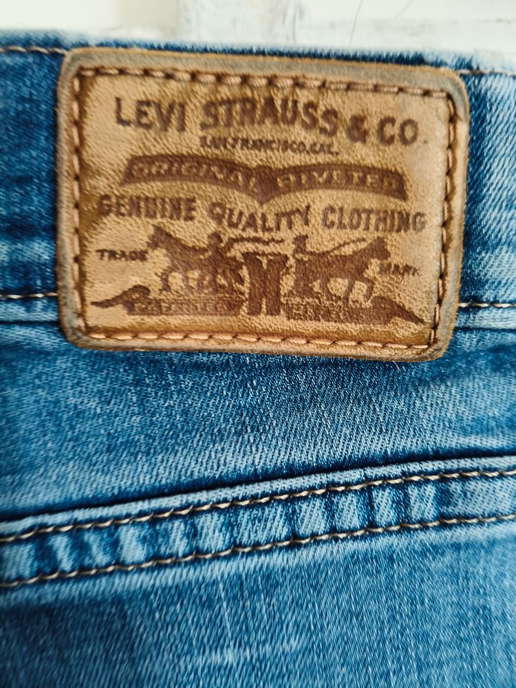 Immagine di Levi'S Premium Blue Denim Jeans 8