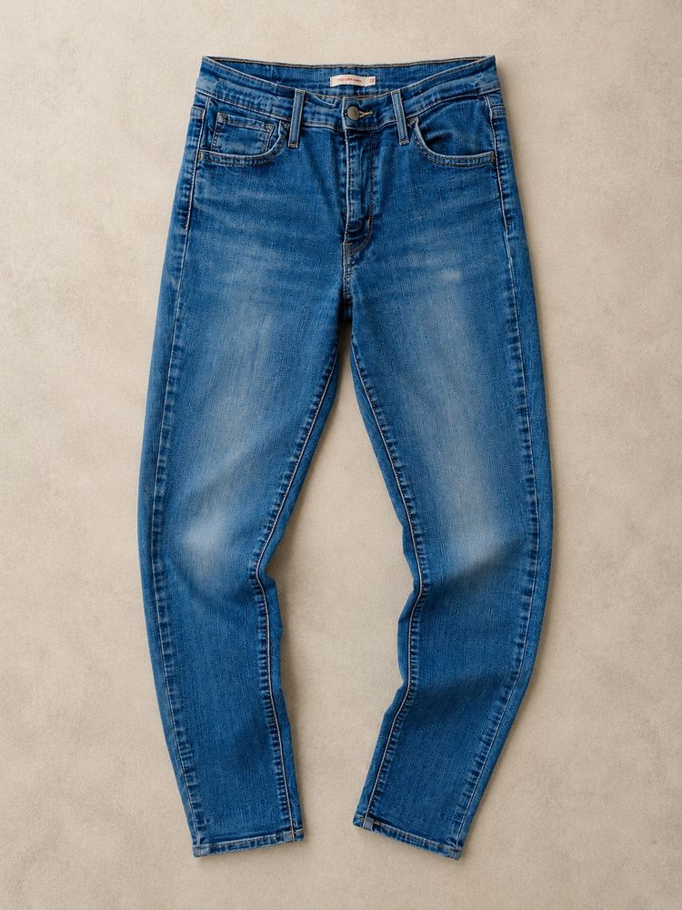 Immagine di Levi'S Premium Blue Denim Jeans 4