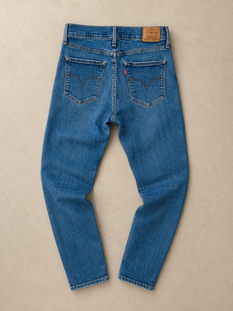 Immagine di Levi'S Premium Blue Denim Jeans 2