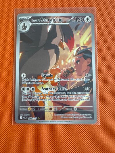 Larry'S Staraptor Pokémon Card