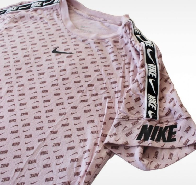 Women’s Nike Logo Tapped Pink T-Shirt  image 1