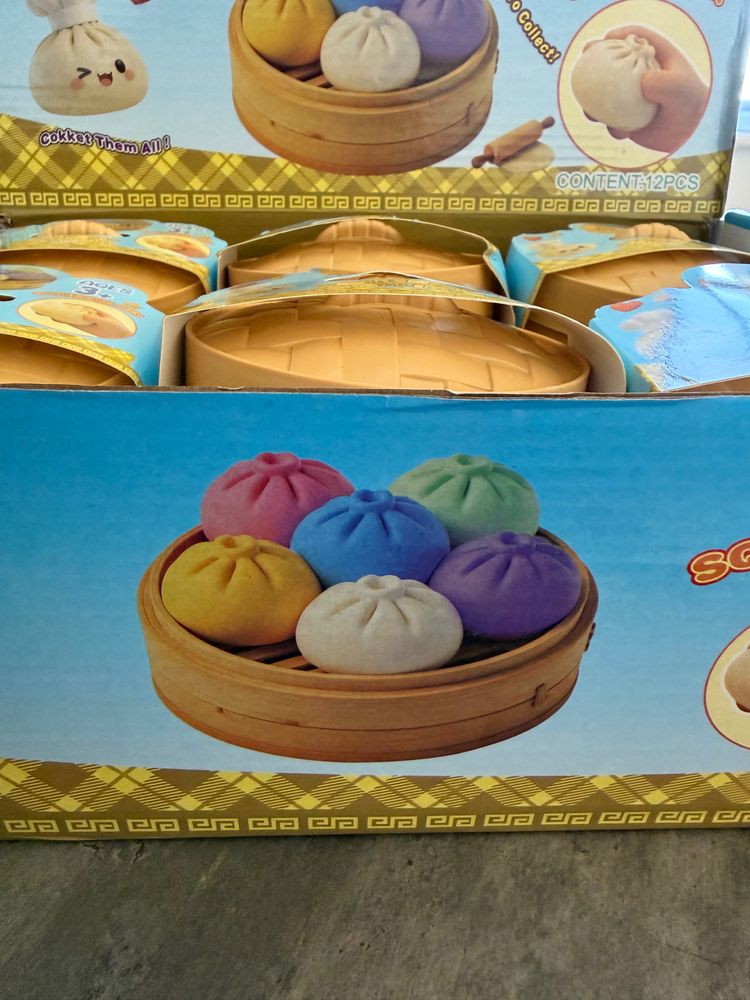 Squeezy Dumplings Toy glitter edition randomly selected  6