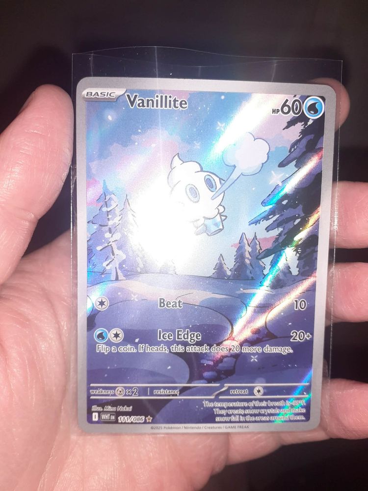 Vanillite Pokémon Card