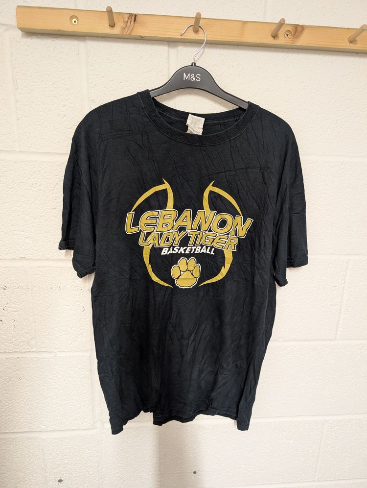 Other 28 Black Lebanon Lady Tiger Basketball with print at back product image