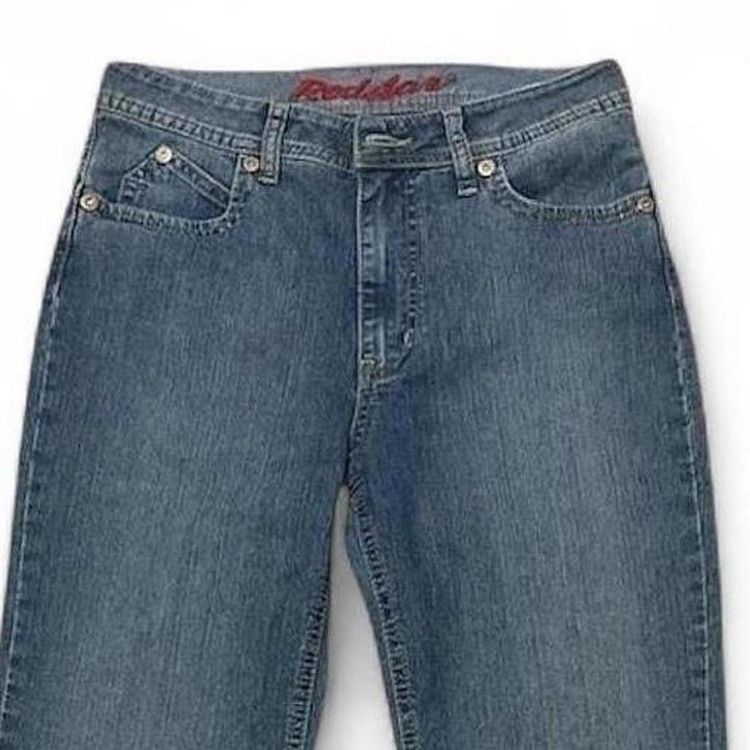 Y2K RedStar  Blue Denim Jeans size S obraz 5