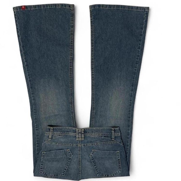Y2K RedStar  Blue Denim Jeans size S obraz 2