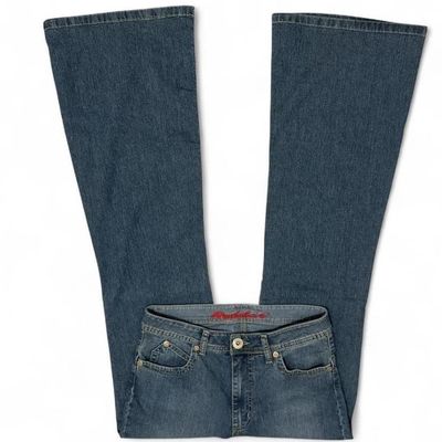 Y2K RedStar Blue Denim Jeans size S
