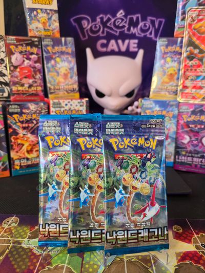 3x Random Korean Pokémon booster pack.