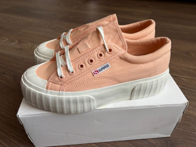 Superga 2631 Stripe Platform Sneakers 7