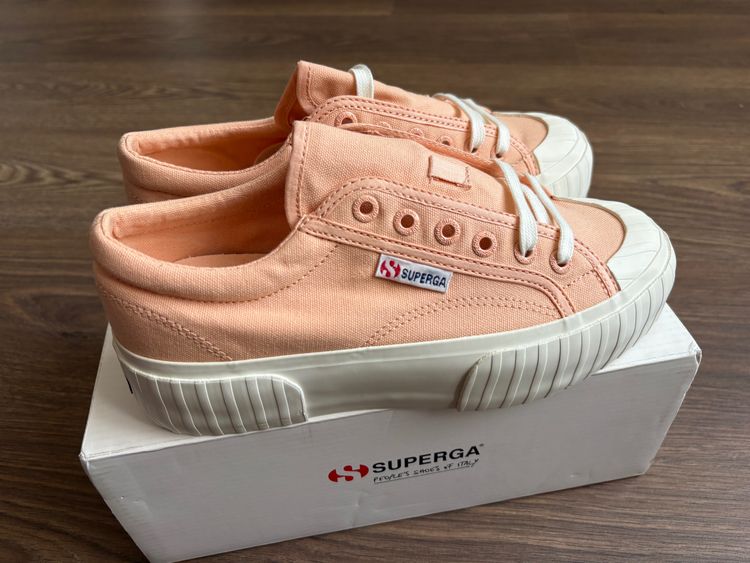 Superga 2631 Stripe Platform Sneakers