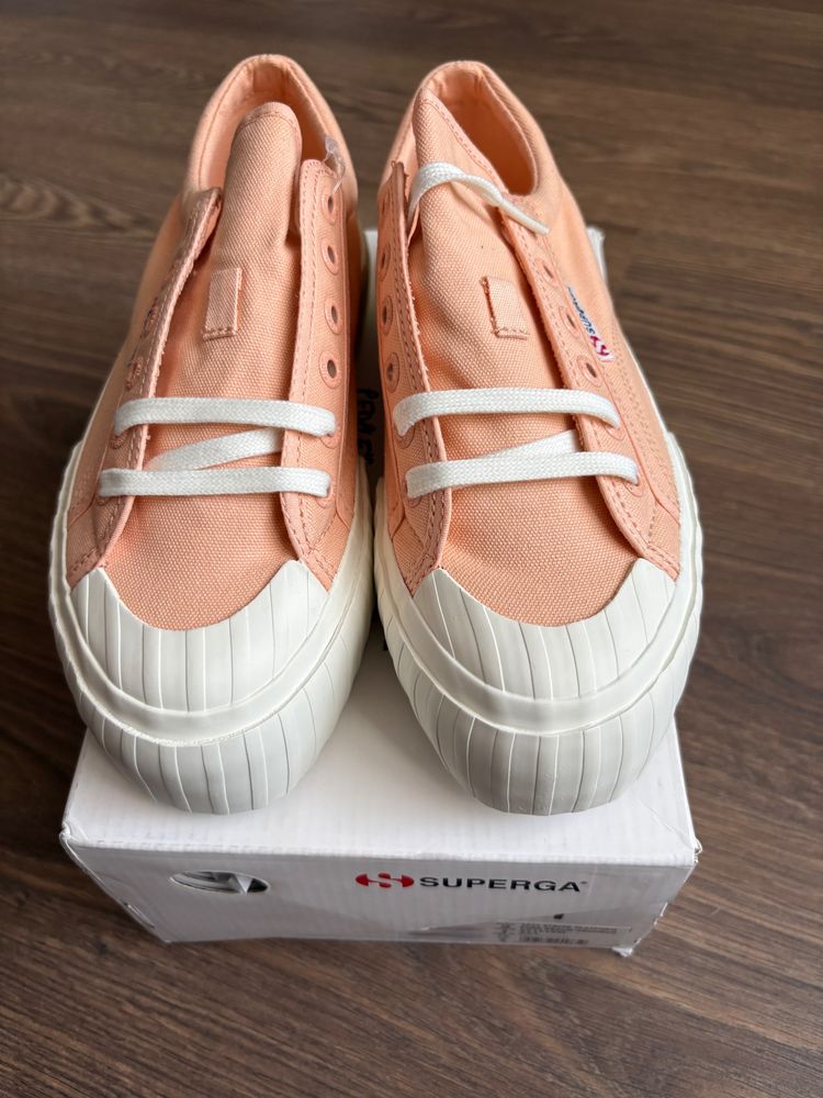 Superga 2631 Stripe Platform Sneakers 4