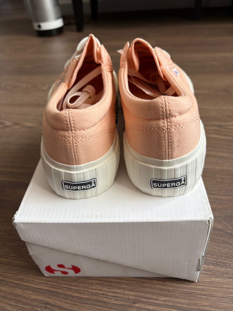 Superga 2631 Stripe Platform Sneakers 2