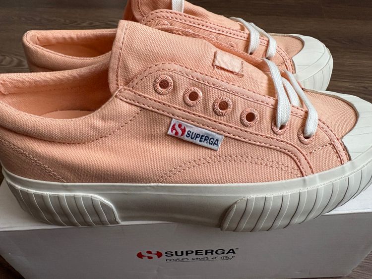 Superga 2631 Stripe Platform Sneakers 5