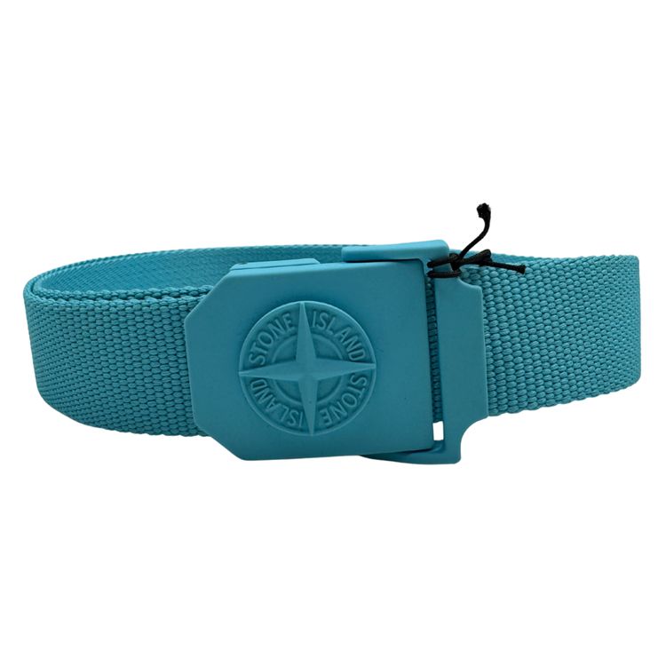 Cinturón Stone Island Celeste - talla 90 cm image 2