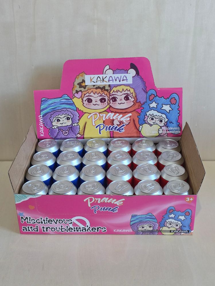 36 Surprise Kakawa Prune Punk Toy Cans image 1