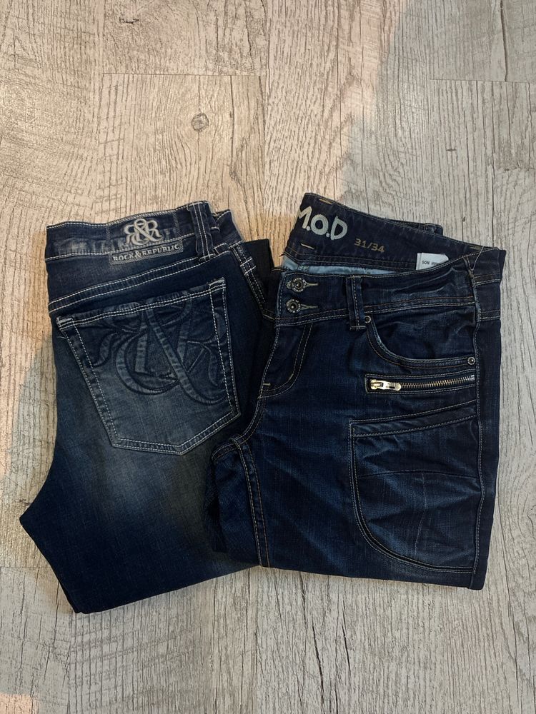 BULK 2X JEANS ROCK REPUBLIC AND M.O.D