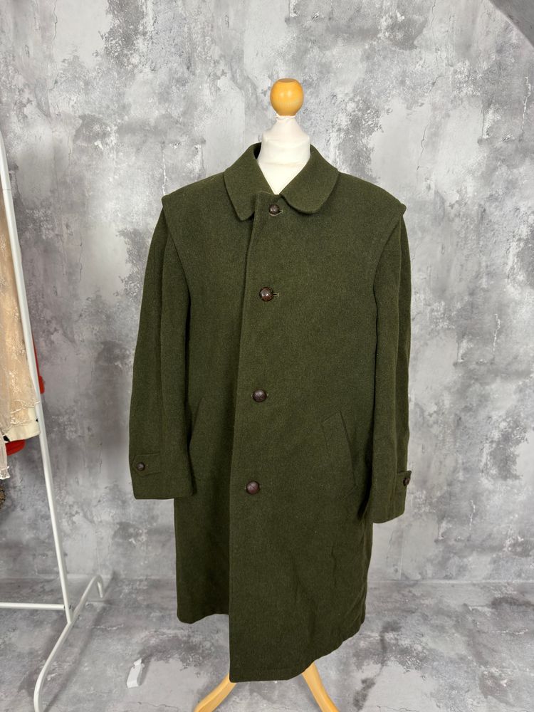 Płaszcz Wełniany Green Overcoat