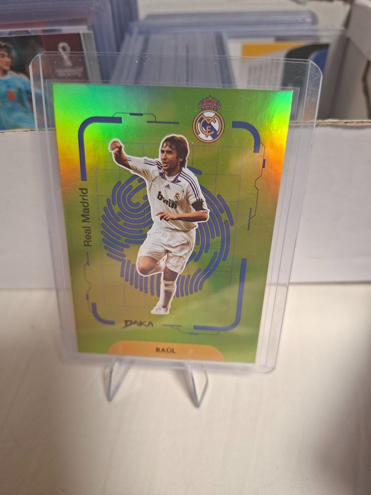 Raul daka real Madrid Football Trading Card