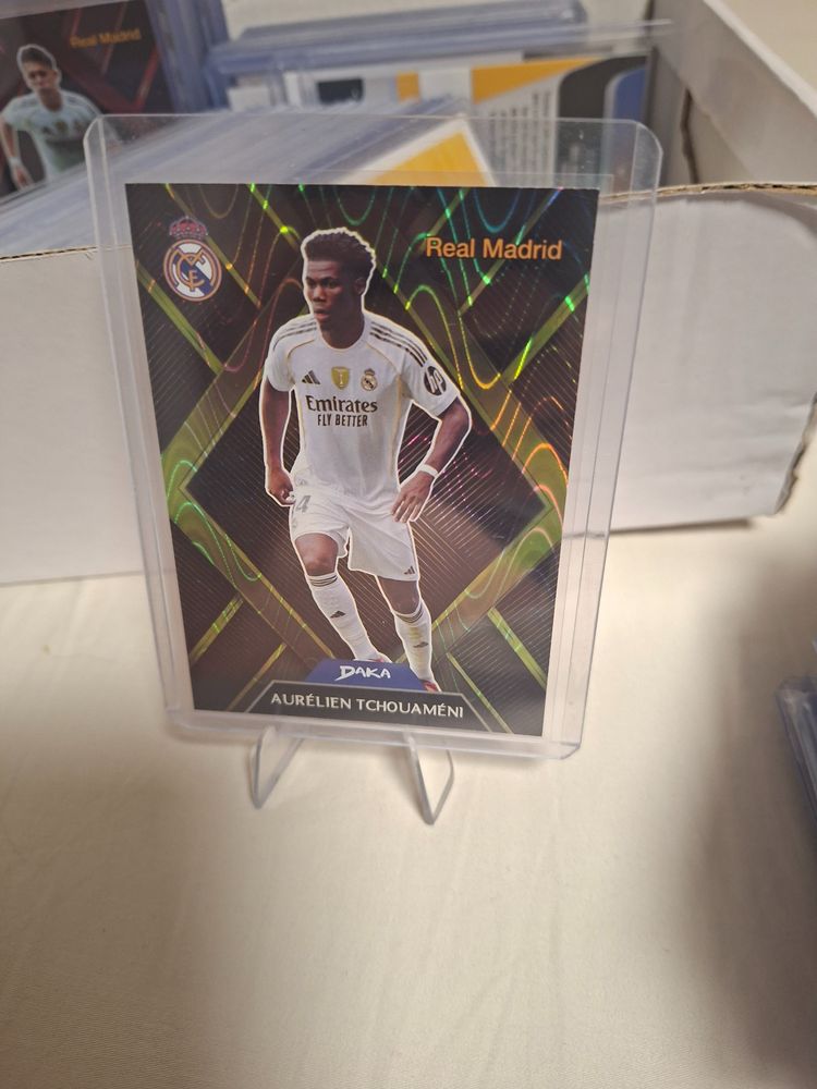 Tchouameni numerada daka Real Madrid Football Trading Card
