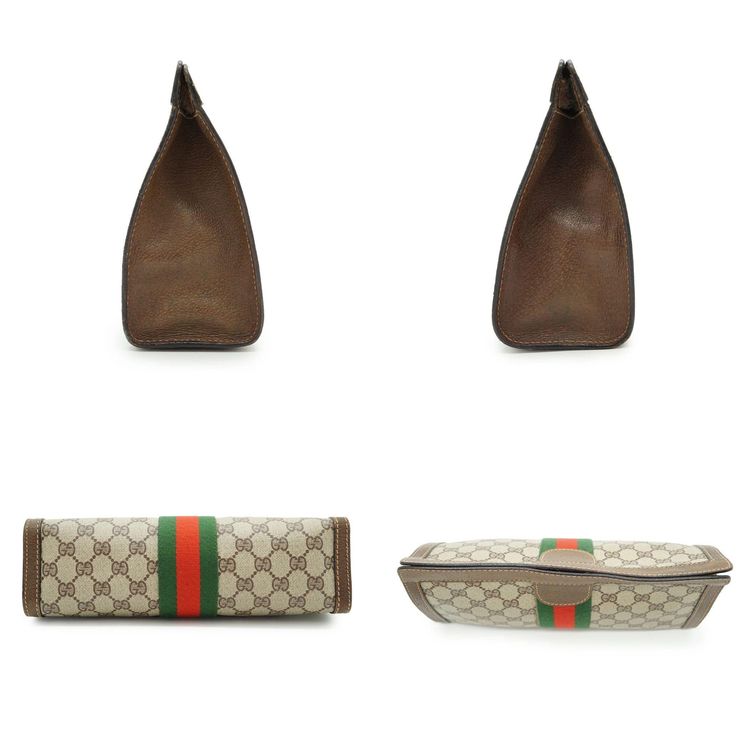 Gucci Vintage Cloth Clutch Bag Ophidia image 7