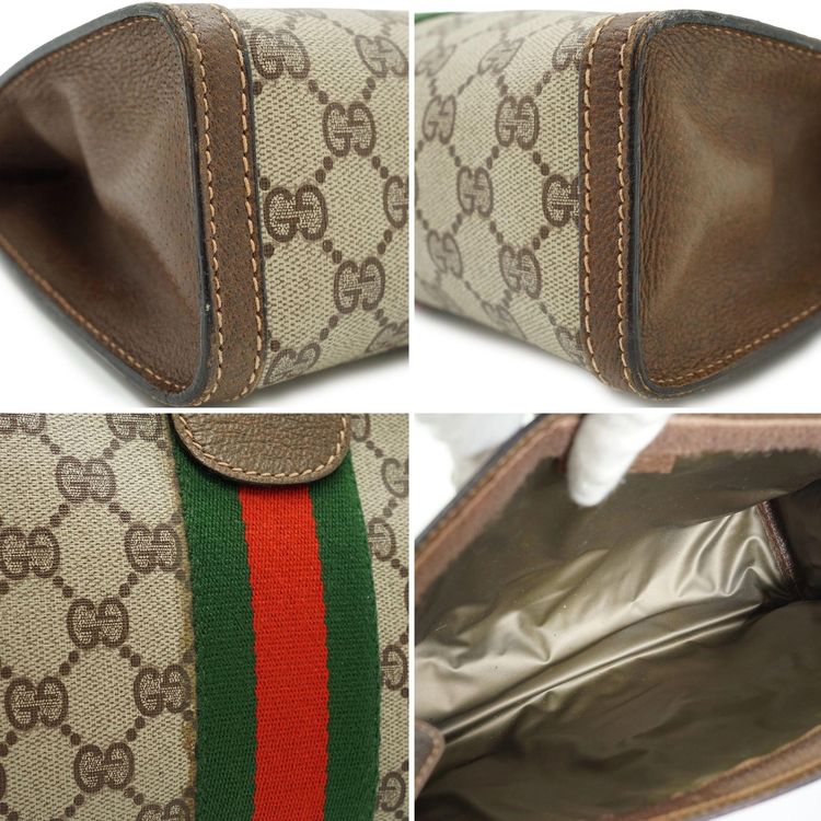 Gucci Vintage Cloth Clutch Bag Ophidia image 6