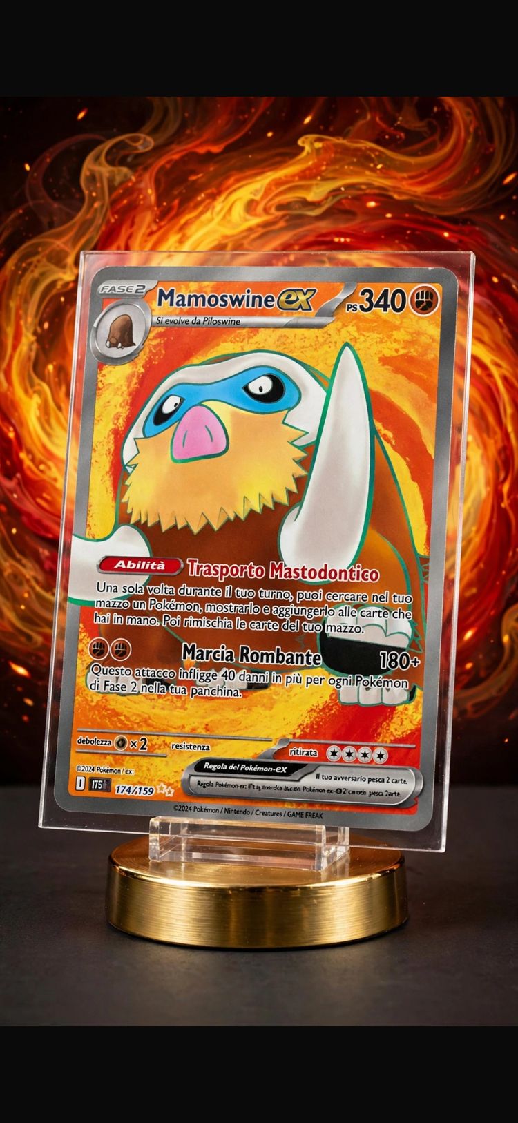 Mamoswine Gx Card imagen 1