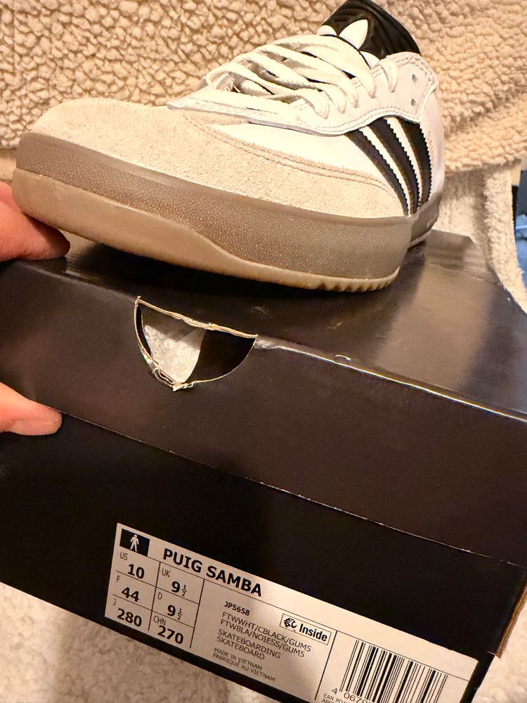 Adidas Puig Samba Sneakers UK9.5 imagen 5