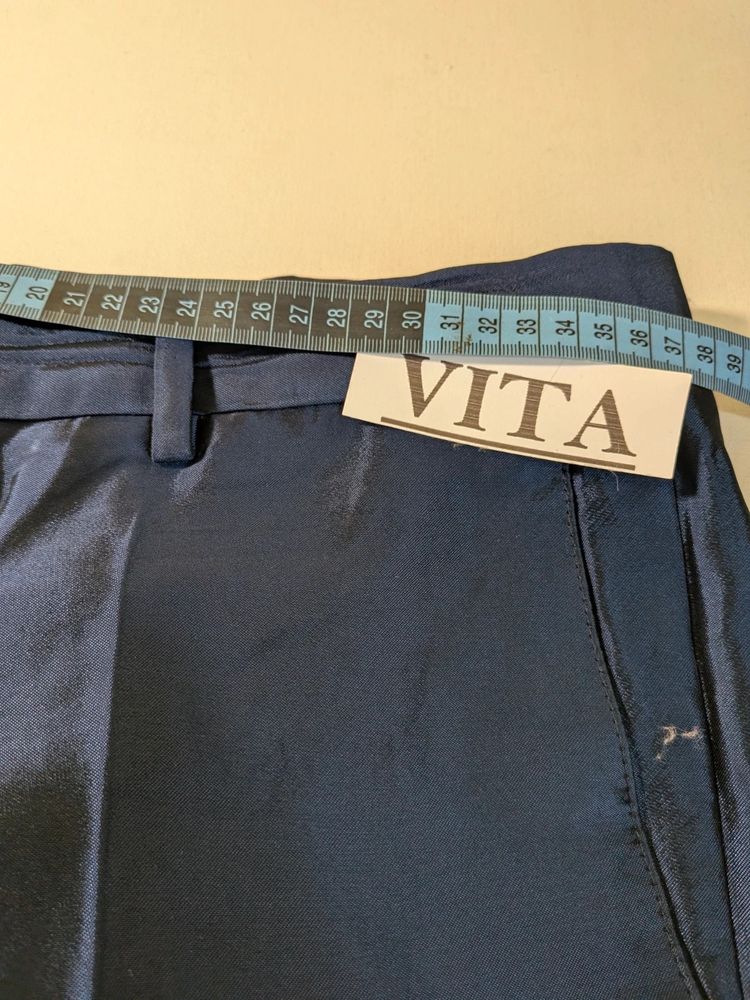 Abito Uomo elegante blu Pat Maseda collection IT 44 Made in Italy obraz 4
