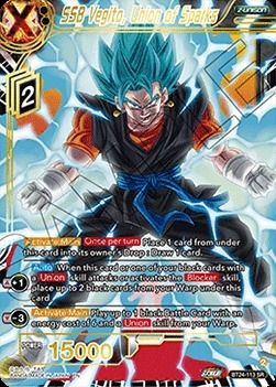 Dragon Ball Super Dragon Ball Super Card Ssb Vegito Union Of Sparks product image