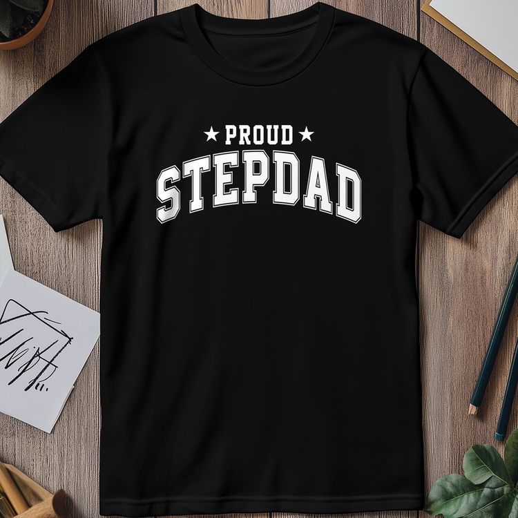 Proud Stepdad T T-Shirt image 3