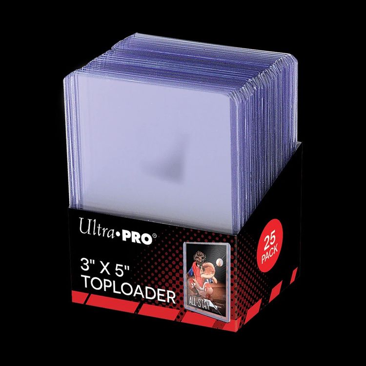 Ultra Pro 3" X 5" Toploader 25 Pack