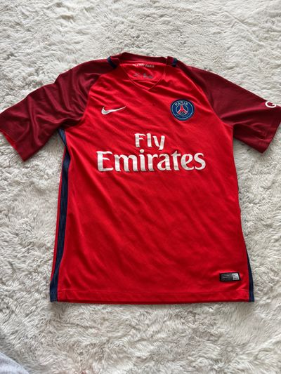 Nike Paris Saint-Germain Red Football Jersey