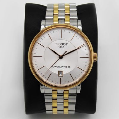 Men's Tissot Carson Premium Two Tone Powermatic 80 T122.407.22.031.00