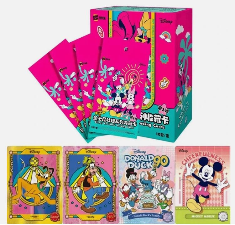 Kakawow Disney Fantastic Trading Cards Box