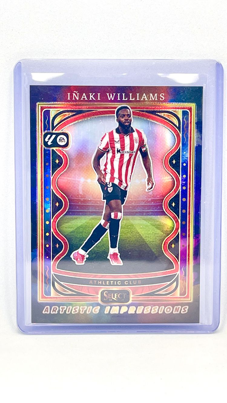 CASE HIT - Iñaki Williams - Athletic Club - Artistic Impressions -Panini Select LaLiga 2025-26