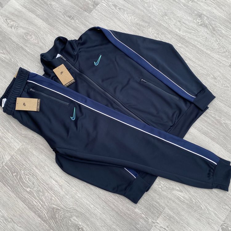 Nike Poly Tracksuit Track Top Joggers Sweatpant Set - Obsidian image 1