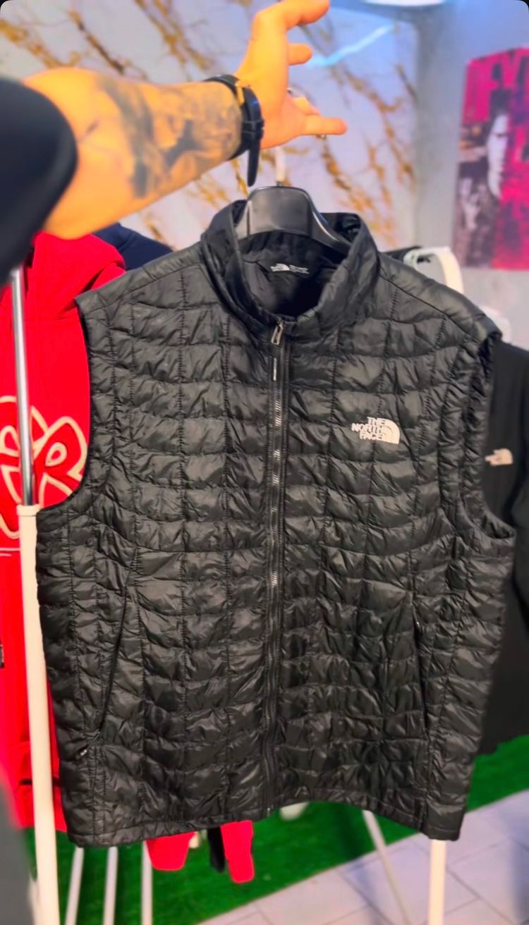 The North Face ThermoBall Gilet Puffer Black – Taglia M
