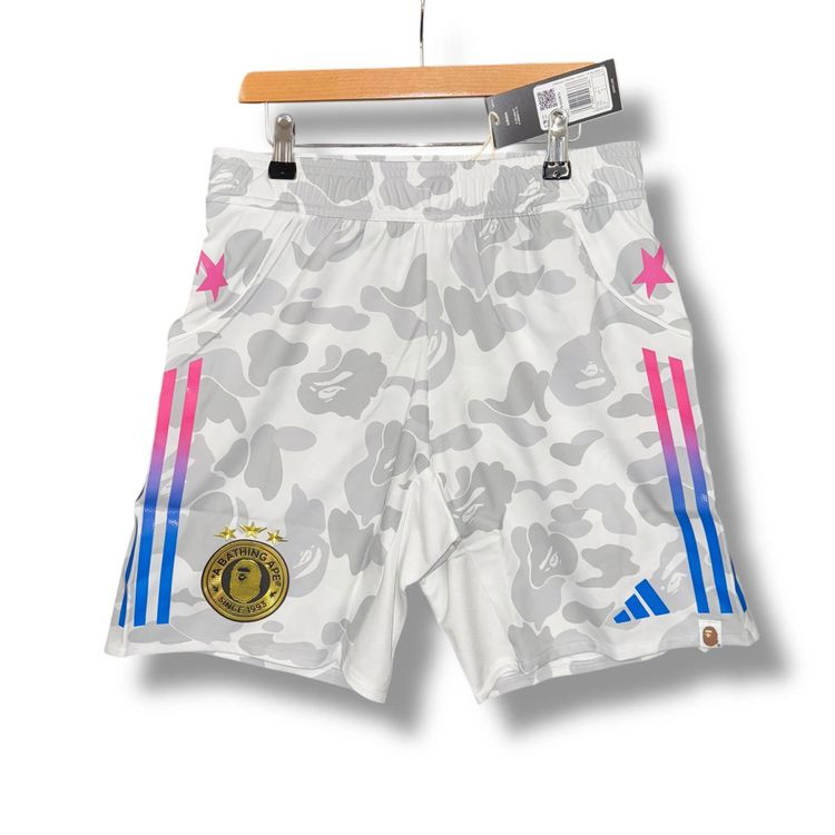 NEW A Bathing Ape x adidas Shorts, small