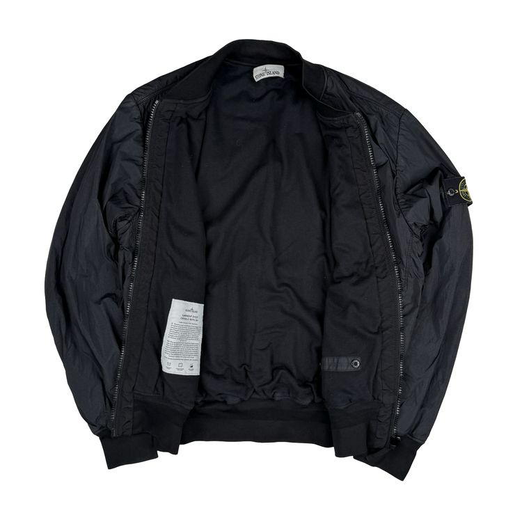 Stone Island 2017 Black Garment Dyed Crinkle Reps Jacket - Large image 3