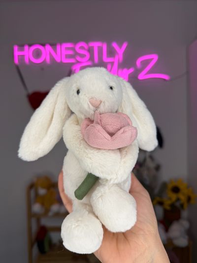 Jellycat Bashful Bunny 'Peony' soft toy
