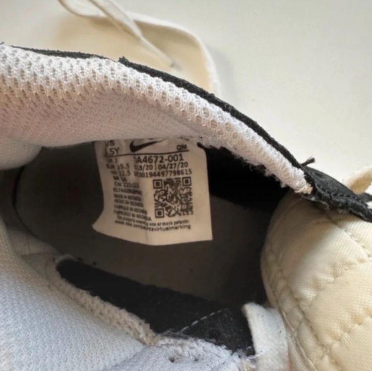 Nike Black And White High-Top Sneakers image 1