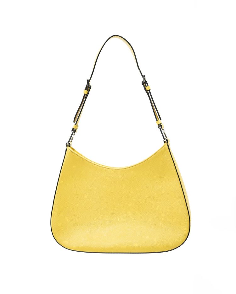 Prada Borsa Cleo Pelle Spazzolata Gialla — Pre-owned Autentica 4